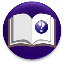 Button to access a searchable glossary of related terms.