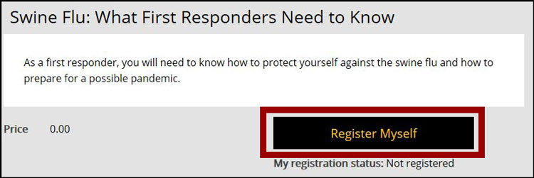 Register myself from this page. 